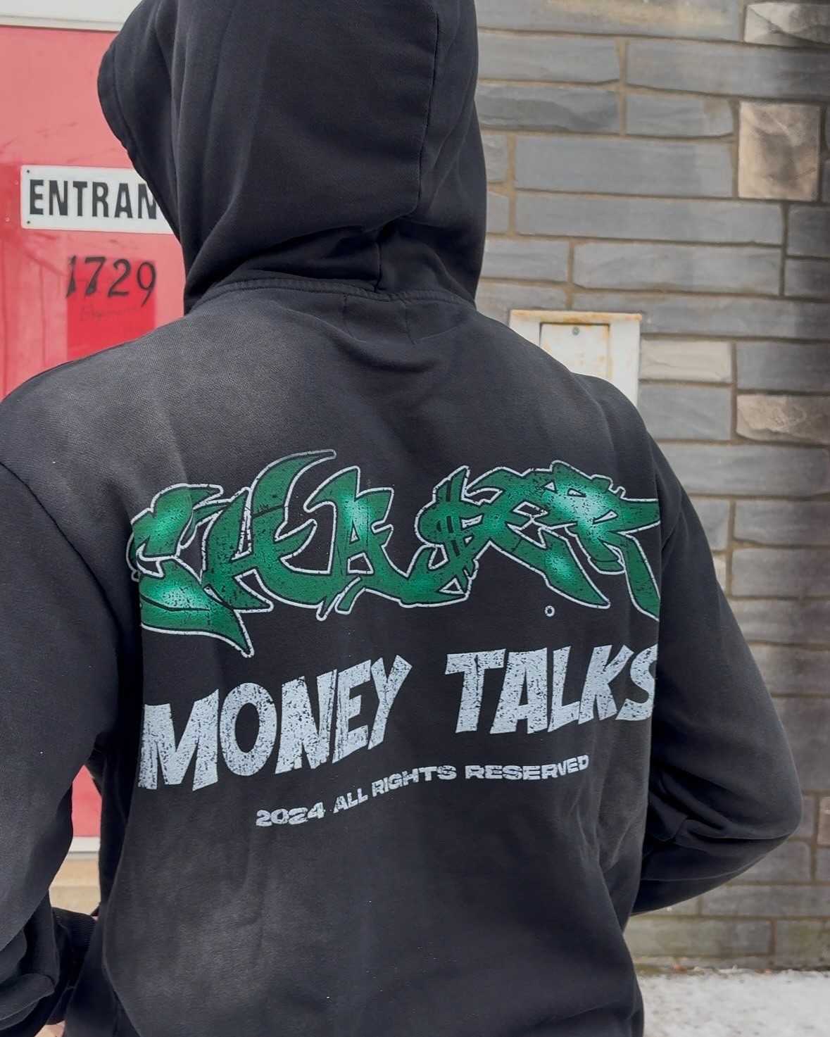 Puff Printing Hoodie