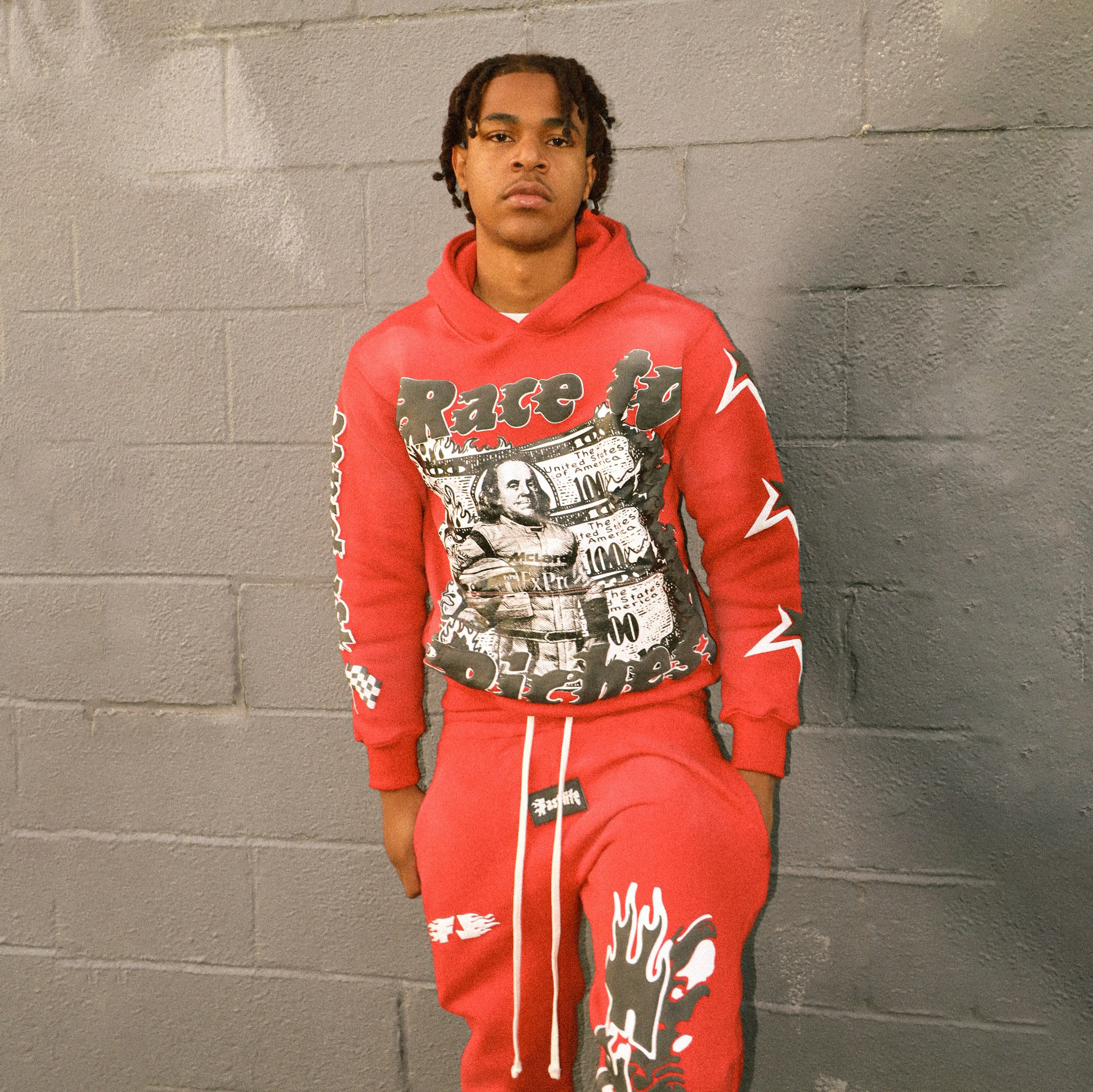 Puff Printing Hoodie