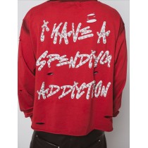 Custom Clothing Manufacturers Screen Printing Raw Distressed T-Shirt