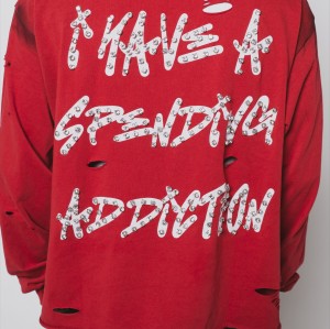 Custom Clothing Manufacturers Screen Printing Raw Distressed T-Shirt