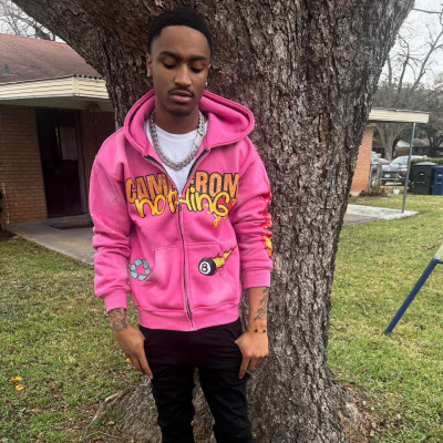 Custom Clothing Manufacturers Digital printing Rhinestone Acid Wash Hoodie