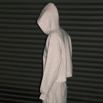 Custom Clothing Manufacturers Rhinestone 100% Cotton Casual Hoodies