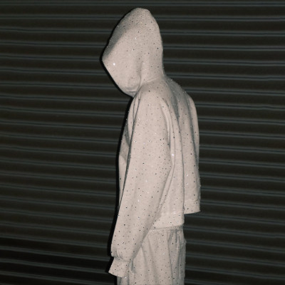 Custom Clothing Manufacturers Rhinestone 100% Cotton Casual Hoodies