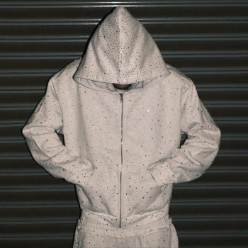 Custom Clothing Manufacturers Rhinestone 100% Cotton Casual Hoodies