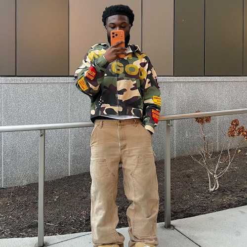 Custom Clothing Manufacturers Embroidery Digital Printing Distressed Hoodie