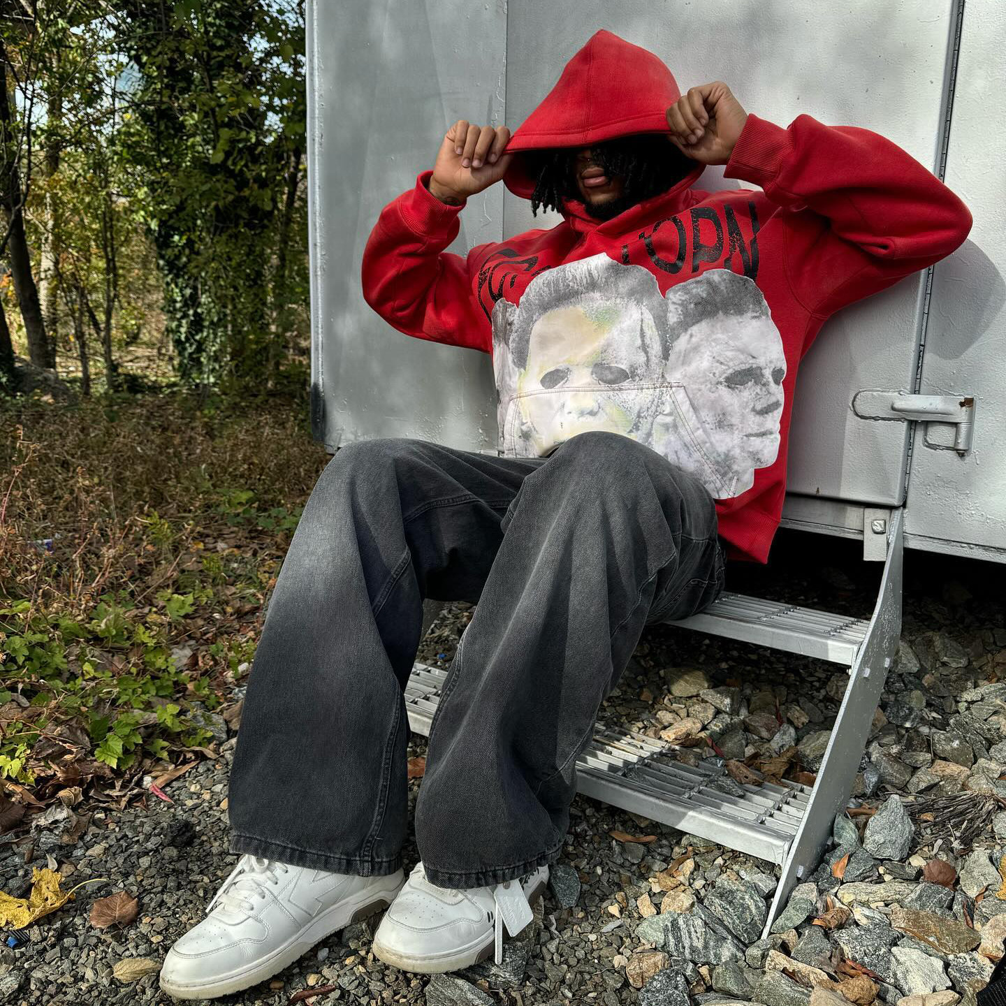 Puff Printing Hoodie