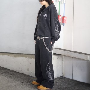 Custom Clothing Manufacturers Screen Printing 100% cotton hooded sweatshirt set