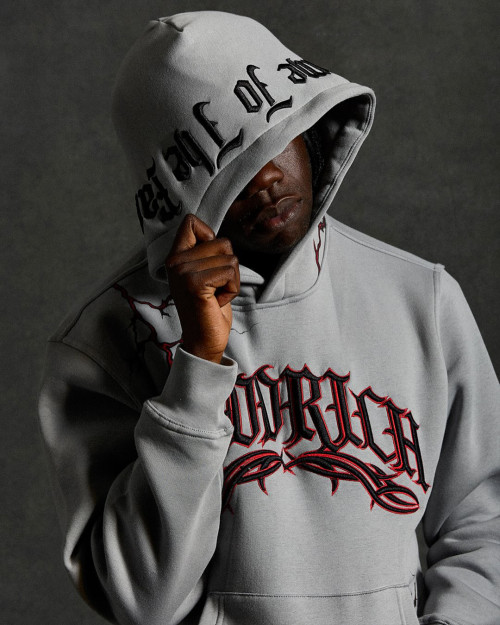 Custom Clothing Manufacturers Embroidery 100% cotton pullover hoodie set