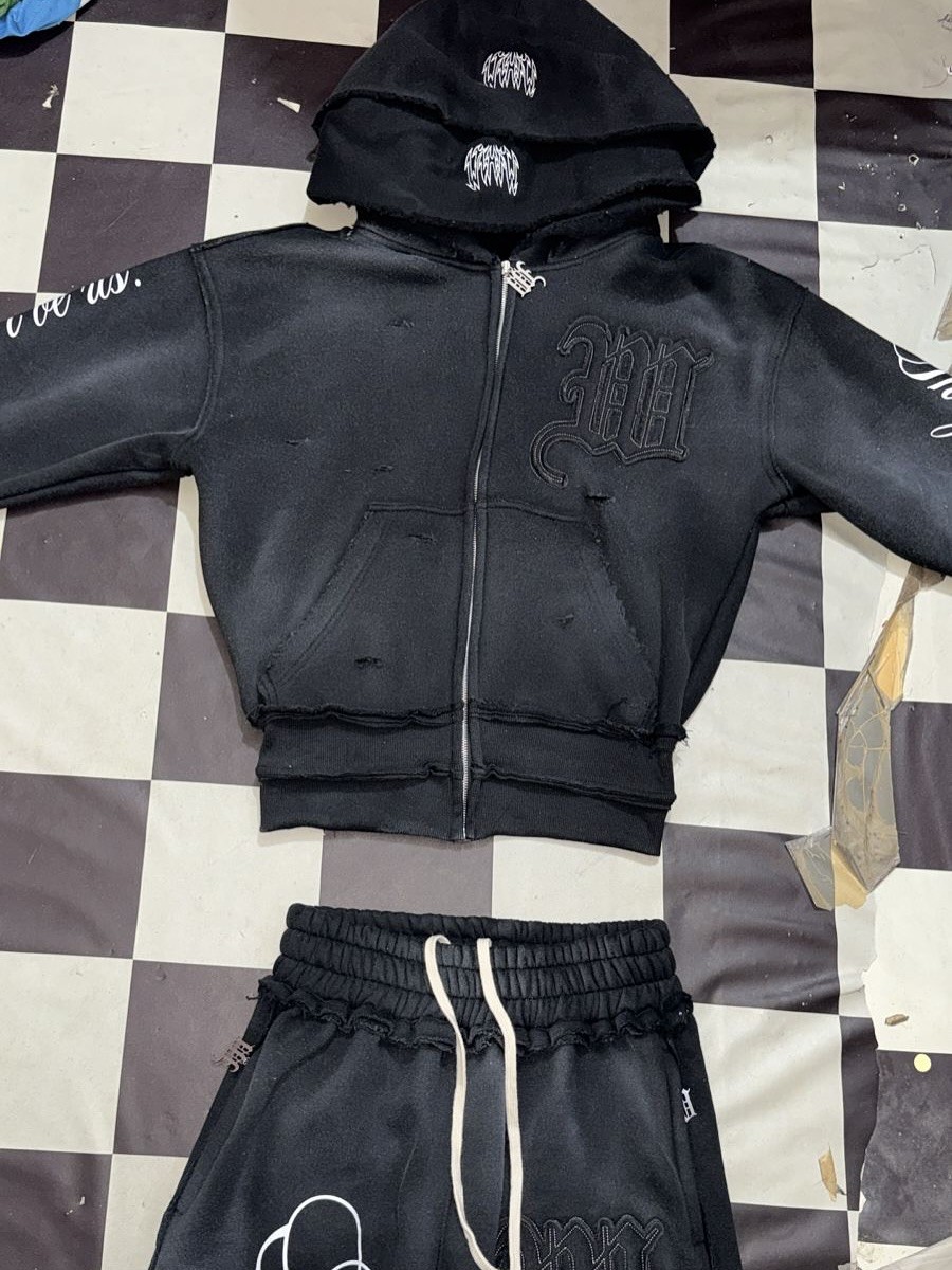 Puff Printing Hoodie