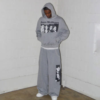 Custom Clothing Manufacturers Distressed Screen Printing 100% Cotton Hoodies