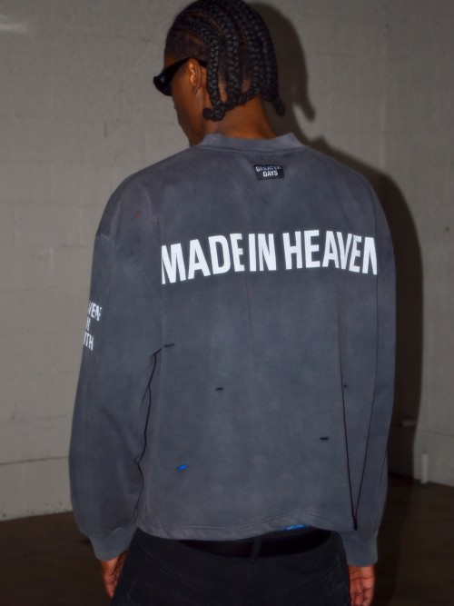 Custom Clothing Manufacturers Distressed Screen Printing 100% Cotton T-shirt