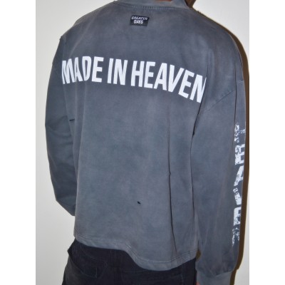 Custom Clothing Manufacturers Distressed Screen Printing 100% Cotton T-shirt