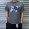 Custom Clothing Manufacturers Screen Printing Acid Wash Distressed T-Shirt
