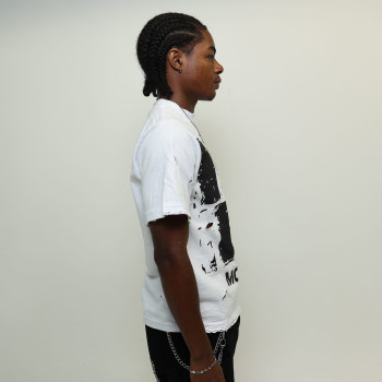 Custom Clothing Manufacturers Digital Printing Distressed 100% Cotton T-shirt