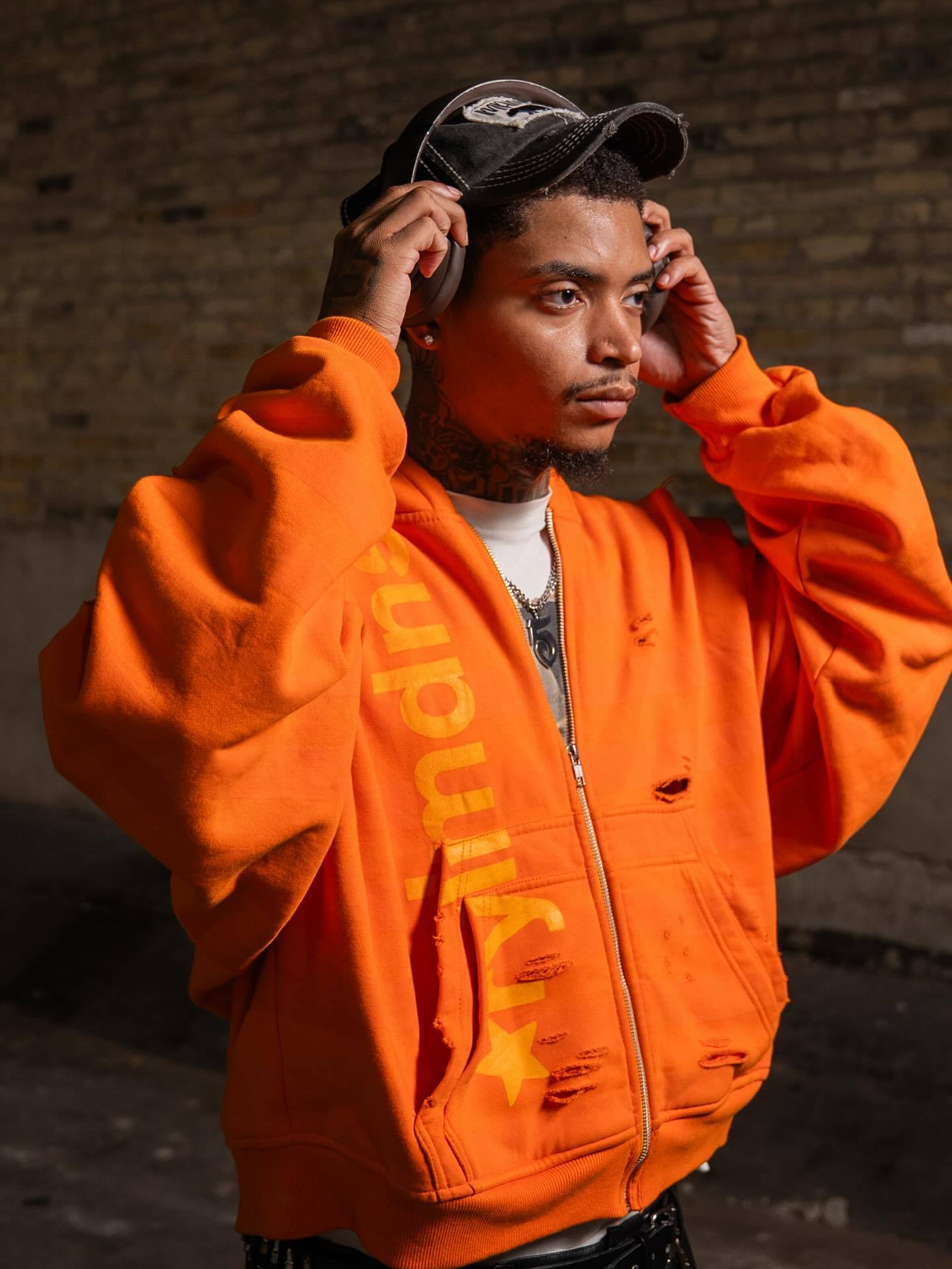 Puff Printing Hoodie