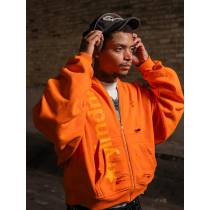 Custom Clothing Manufacturers Screen Printing Distressed 100% Cotton Hoodies