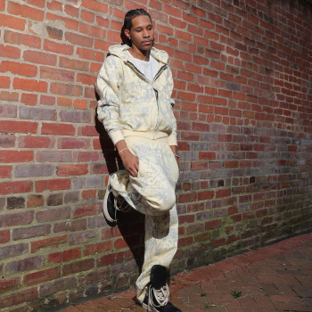 Custom Clothing Manufacturers Screen Printing 100% Cotton Hoodies Set