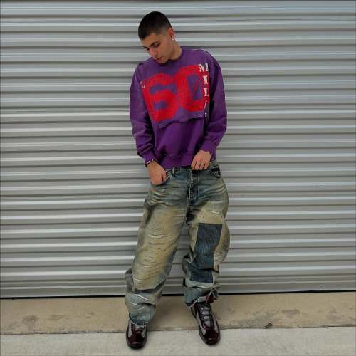 Custom Clothing Manufacturers Digital printing Raw Distressed T-Shirt