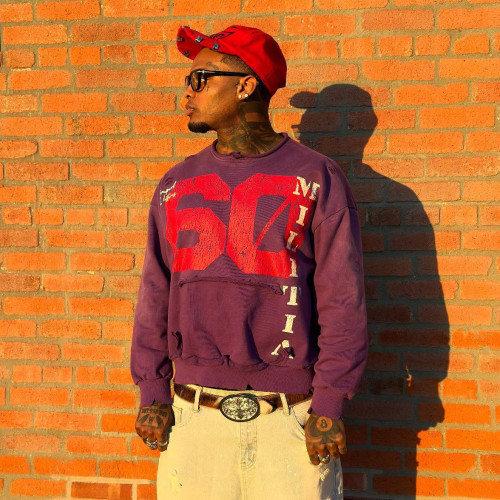 Custom Clothing Manufacturers Digital printing Raw Distressed T-Shirt