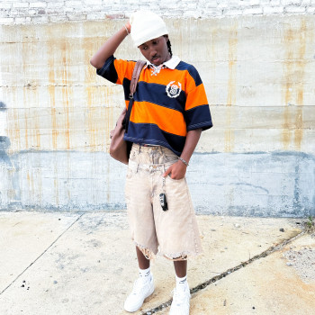 Custom Clothing Manufacturers Digital Printing 100% Cotton Striped Polo Shirt