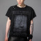 Custom Clothing Manufacturers Screen Printing Raw  Distressed T-shirt