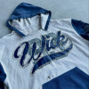 Custom Clothing Manufacturers Rhinestones Distressed Digital Printing Hoodies
