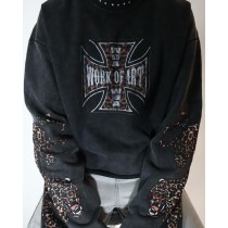 Custom Clothing Manufacturers Digital Printing Rhinestones Raw T-shirt