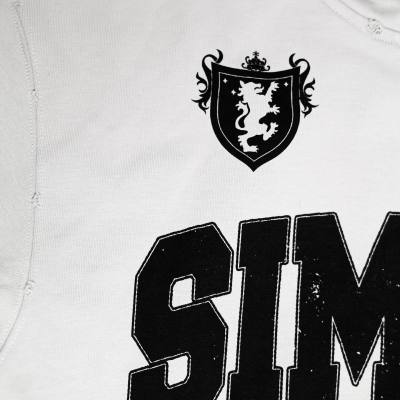 Custom Clothing Manufacturers Digital Printing Rivets Distressed Hoodie