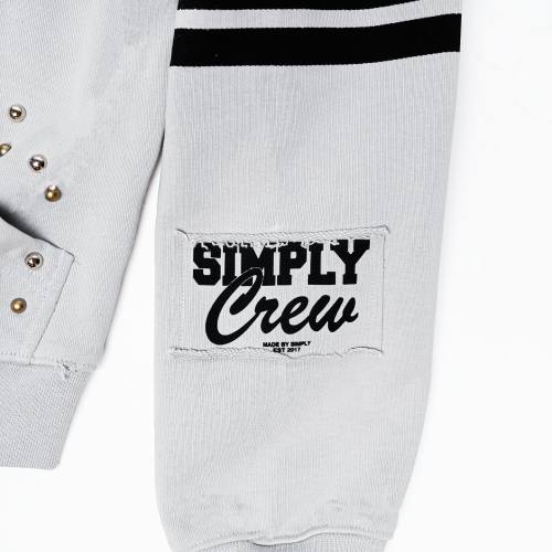 Custom Clothing Manufacturers Digital Printing Rivets Distressed Hoodie