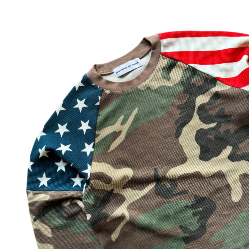 Custom Clothing Manufacturers Digital printing Waffle-pattern T-shirt