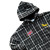 Custom Clothing Manufacturers Embroidery 100% Cotton Plaid Hoodie