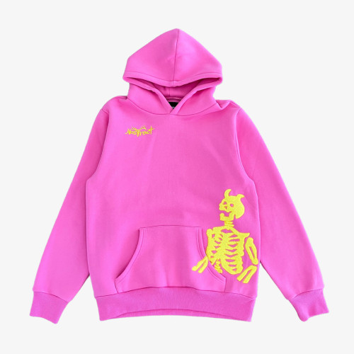 Custom Clothing Manufacturers Embroidered logo 100% Cotton Casual Hoodie