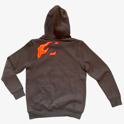 Custom Clothing Manufacturers Embroidered Pattern 100% Cotton Hoodie