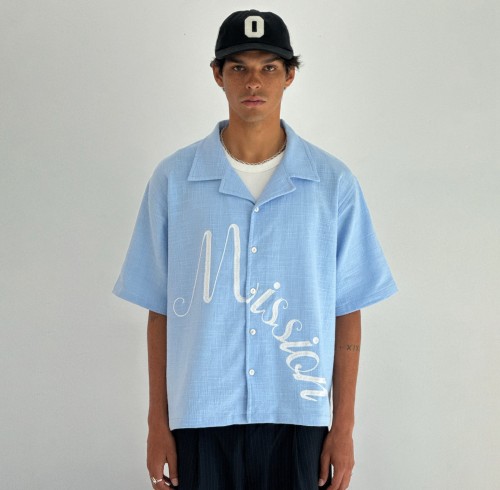 Custom Clothing Manufacturers Embroidered Logo 100% Cotton Shirt