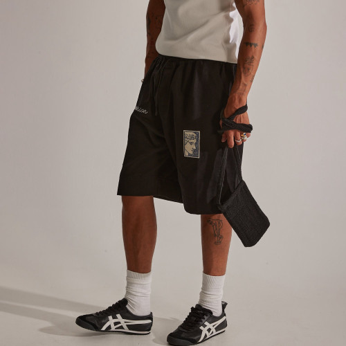 Custom Clothing Manufacturers Embroidered Logo Casual Shorts