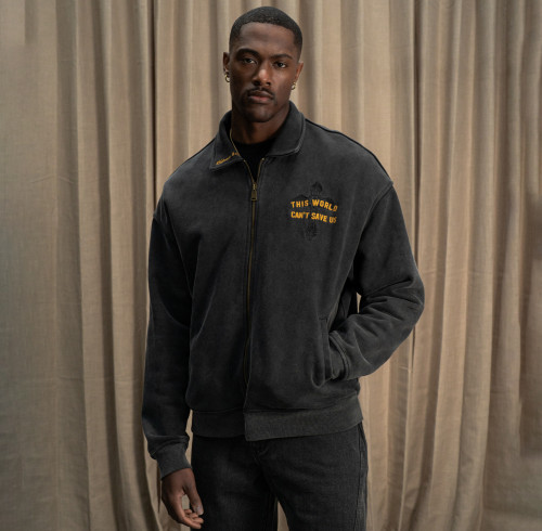 Custom Clothing Manufacturers Embroidered Cotton Plaid Jacket