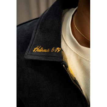 Custom Clothing Manufacturers Embroidered Cotton Plaid Jacket