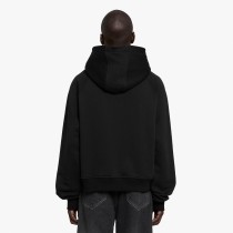 Custom Clothing Manufacturers Digital Printing Black Casual Hoodie