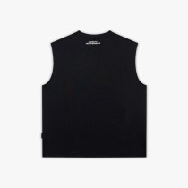 Custom Clothing Manufacturers Digitally Printed LOGO Black Casual Vest