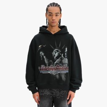 Custom Clothing Manufacturers Screen Printing Pattern Cotton Hoodie