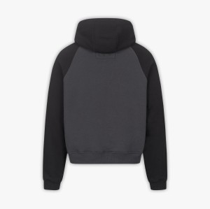 Custom Clothing Manufacturers Screen printing Pattern Color-blocked Hoodie