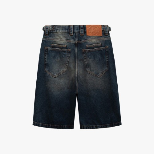 Custom Clothing Manufacturer Acid-Washed Fashion Denim Shorts