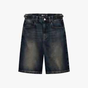Custom Clothing Manufacturer Acid-Washed Fashion Denim Shorts