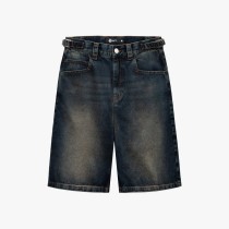 Custom Clothing Manufacturer Acid-Washed Fashion Denim Shorts
