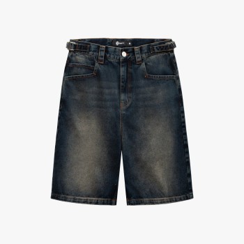 Custom Clothing Manufacturer Acid-Washed Fashion Denim Shorts