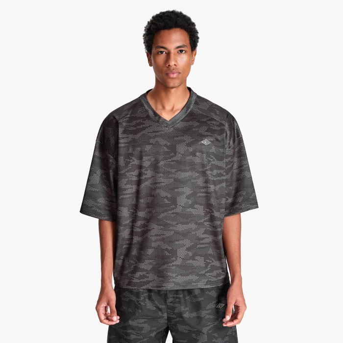 Custom Clothing Manufacturer Embroidered LOGO Camouflage Print T-shirt