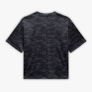 Custom Clothing Manufacturer Embroidered LOGO Camouflage Print T-shirt