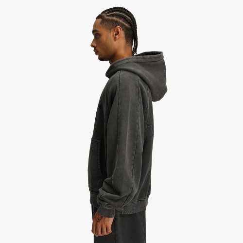 Custom Clothing Manufacturer Digital Printing LOGO Acid Wash Hoodies