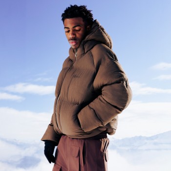 Custom Clothing Manufacturer Embroidered LOGO 100% Goose Down Jacket