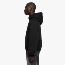 Custom Clothing Manufacturer Digital Printing Patterns Black Hoodies